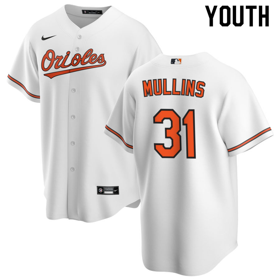Nike Youth #31 Cedric Mullins Baltimore Orioles Baseball Jerseys Sale-White